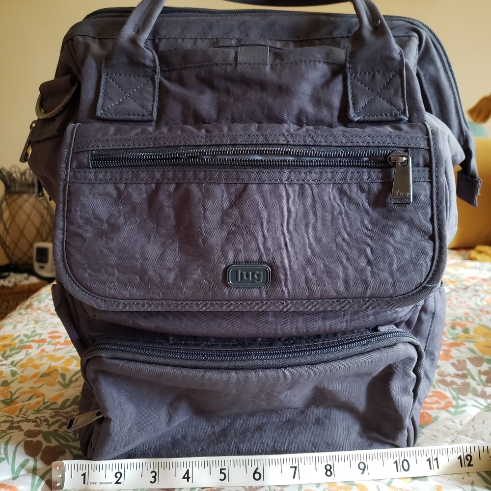 Lug Via Backpack in Gray